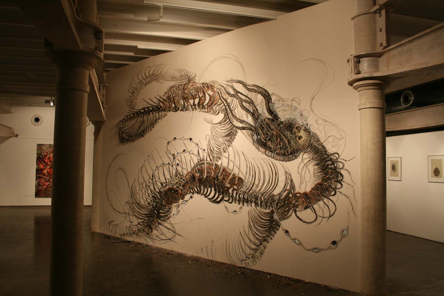 Untitled - wall drawing Project 88 - rohini devasher - 2009 (8)
